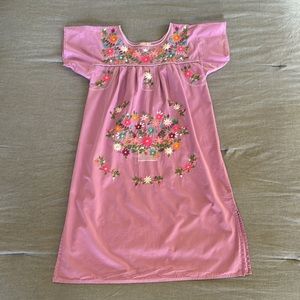 Unik Embroidered Mexican Dress